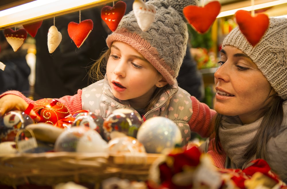 Christmas market in Saint Tropez