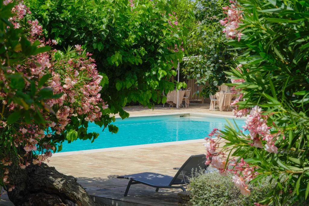 Piscine de l'hôtel La Figuière